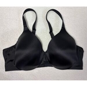 Bali One Smooth U Ultra Light Underwire Bra Black 40C 3W11 Full Coverage